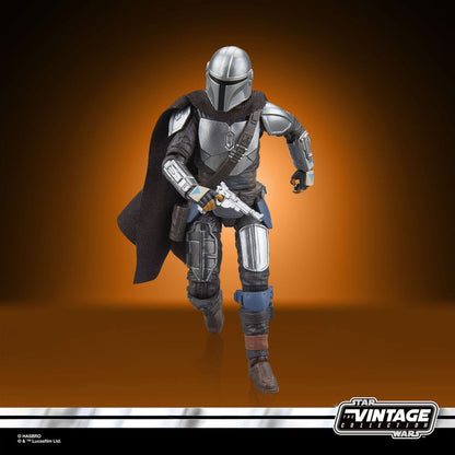 Star Wars: The Mandalorian Vintage Collection Actionfigur The Mandalorian (Imperial Base) 10 cm Image 13