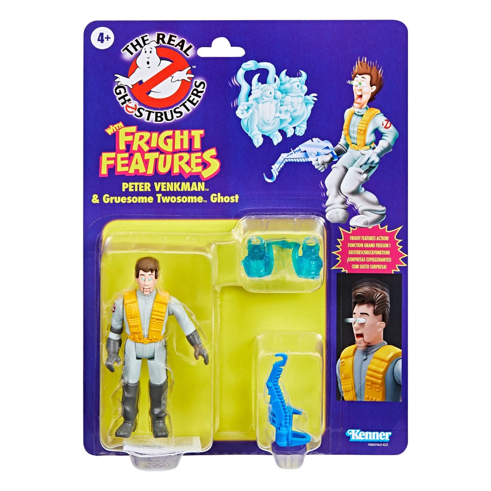 The Real Ghostbusters Kenner Classics Actionfigur Peter Venkman & Gruesome Twosome Geist Image 3