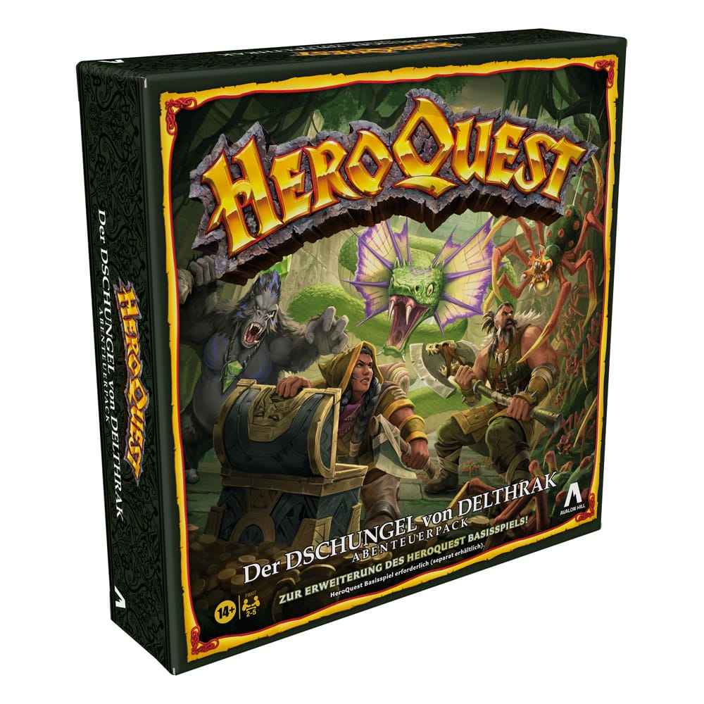 HeroQuest Brettspiel-Erweiterung Der Dschungel von Delthrak Abenteuerpack *Deutsche Version* Image 1