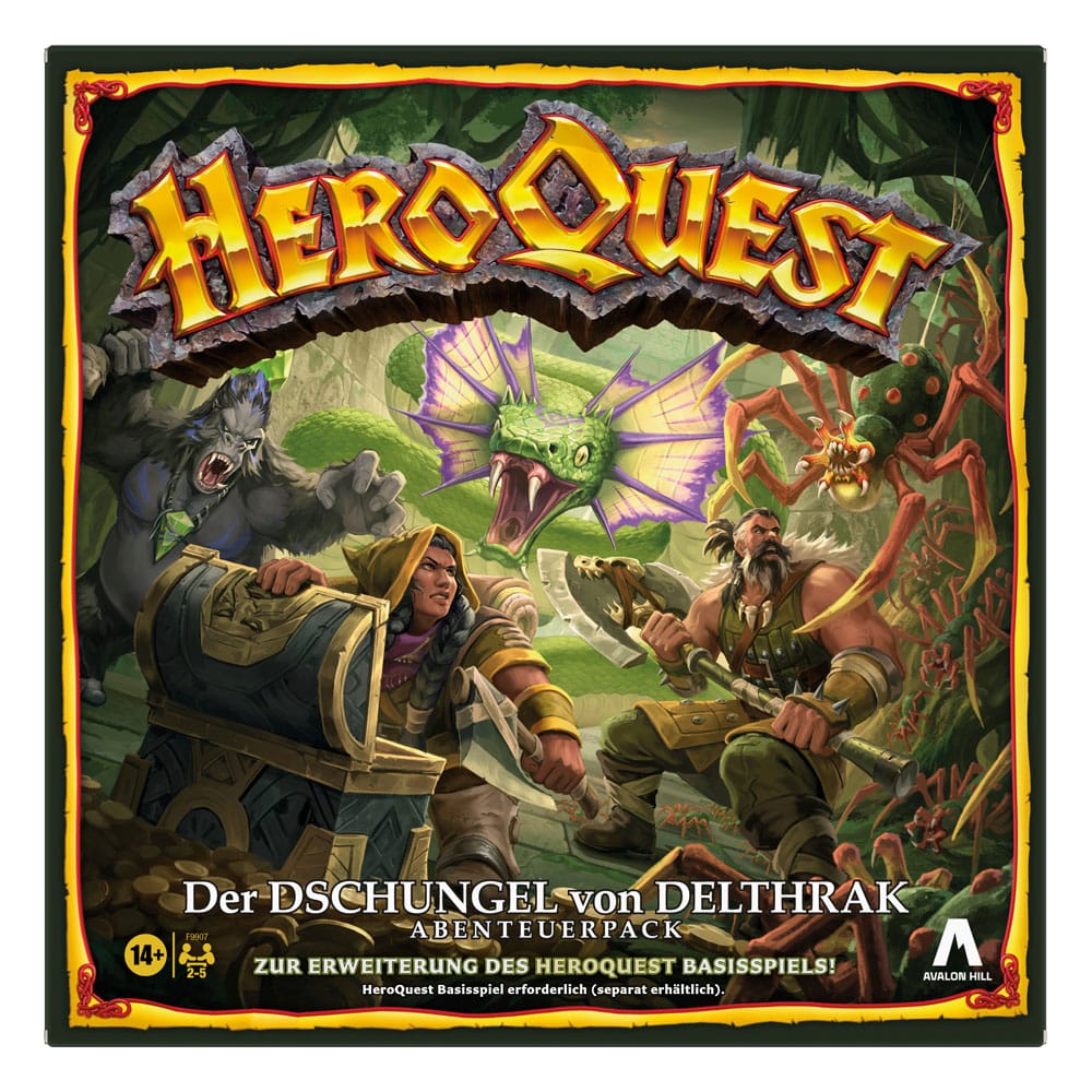 HeroQuest Brettspiel-Erweiterung Der Dschungel von Delthrak Abenteuerpack *Deutsche Version* Image 7