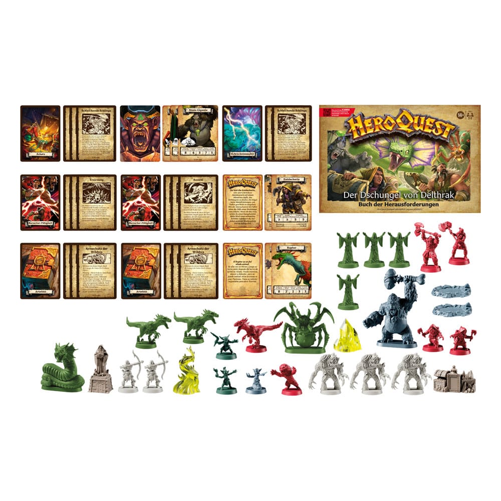 HeroQuest Brettspiel-Erweiterung Der Dschungel von Delthrak Abenteuerpack *Deutsche Version* Image 8