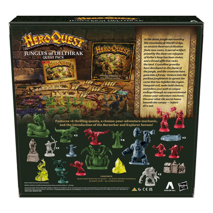 HeroQuest Brettspiel-Erweiterung Jungles of Delthrak Abenteuerpack *Englische Version* Image 2