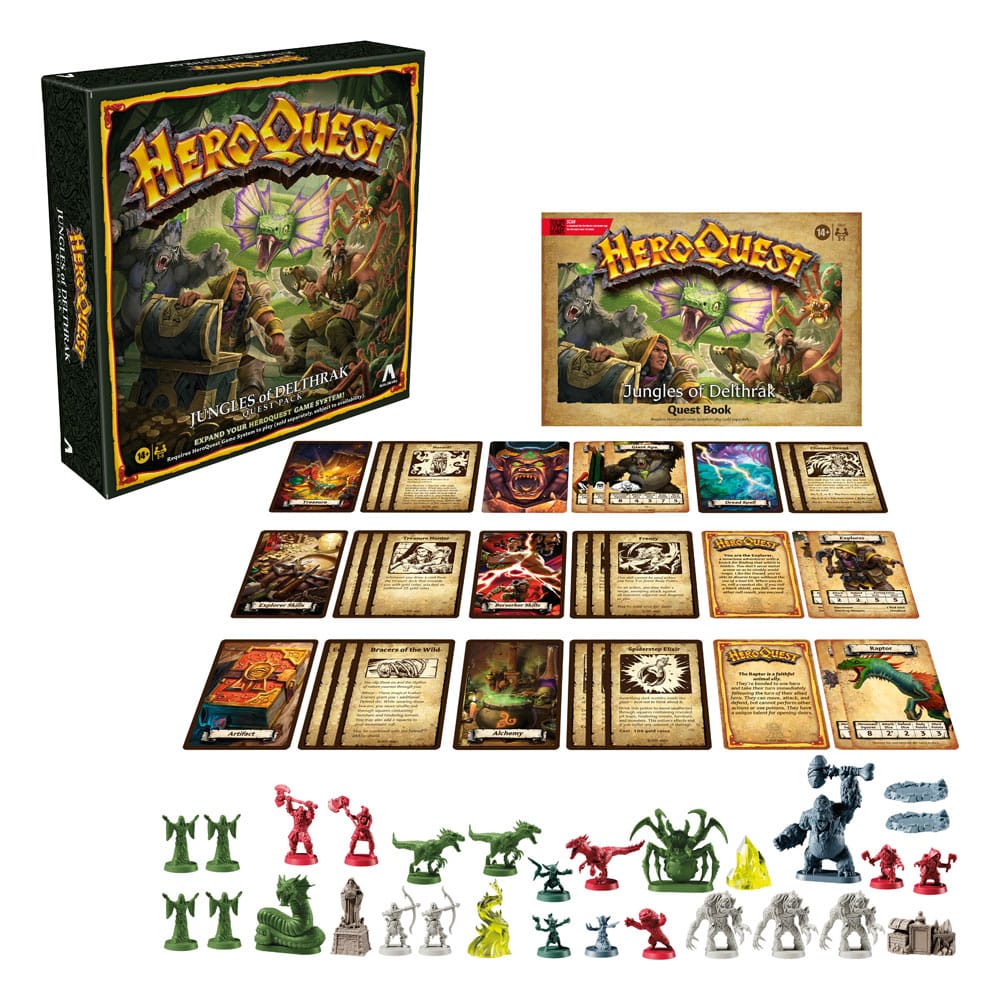 HeroQuest Brettspiel-Erweiterung Jungles of Delthrak Abenteuerpack *Englische Version* Image 3