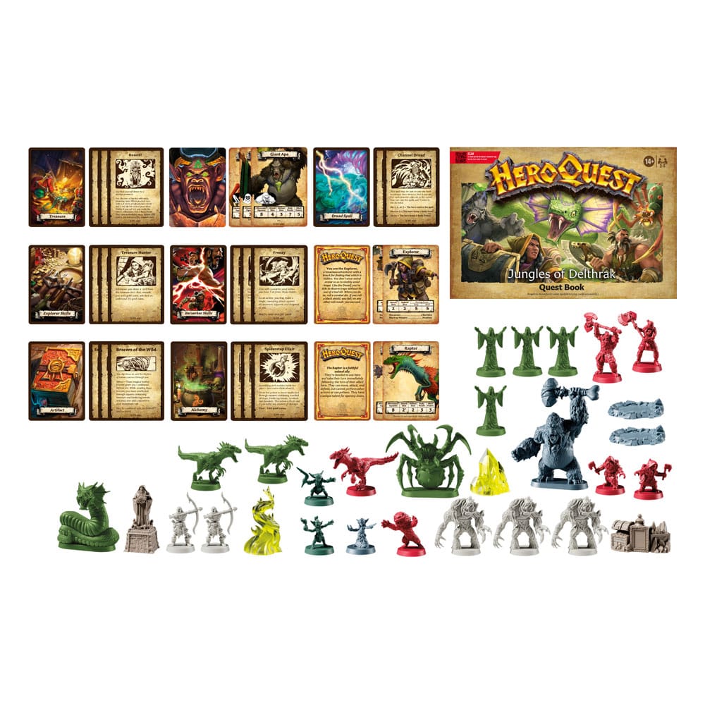 HeroQuest Brettspiel-Erweiterung Jungles of Delthrak Abenteuerpack *Englische Version* Image 9