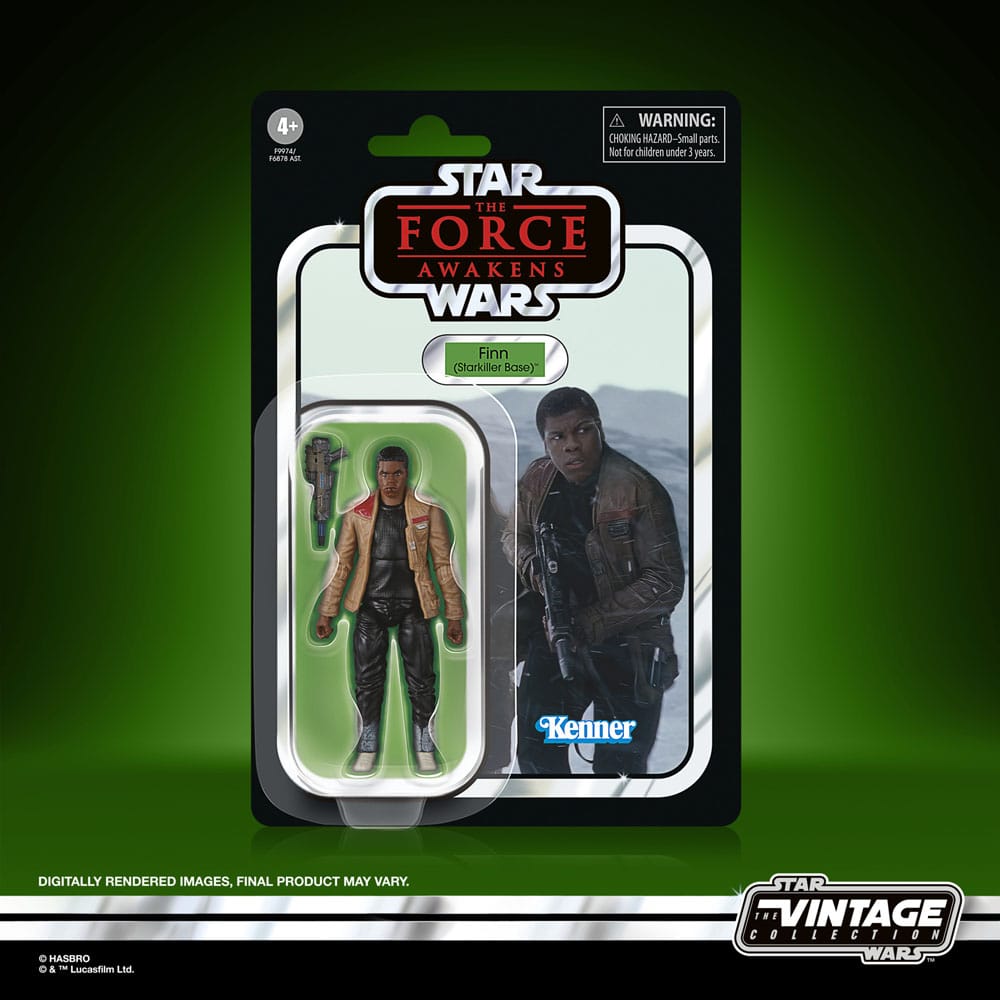 Star Wars Episode VII Vintage Collection Actionfigur Finn (Starkiller Base) 10 cm Image 8