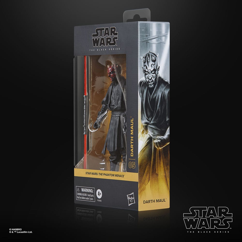 Star Wars Episode I Black Series Actionfigur Darth Maul 15 cm Image 4