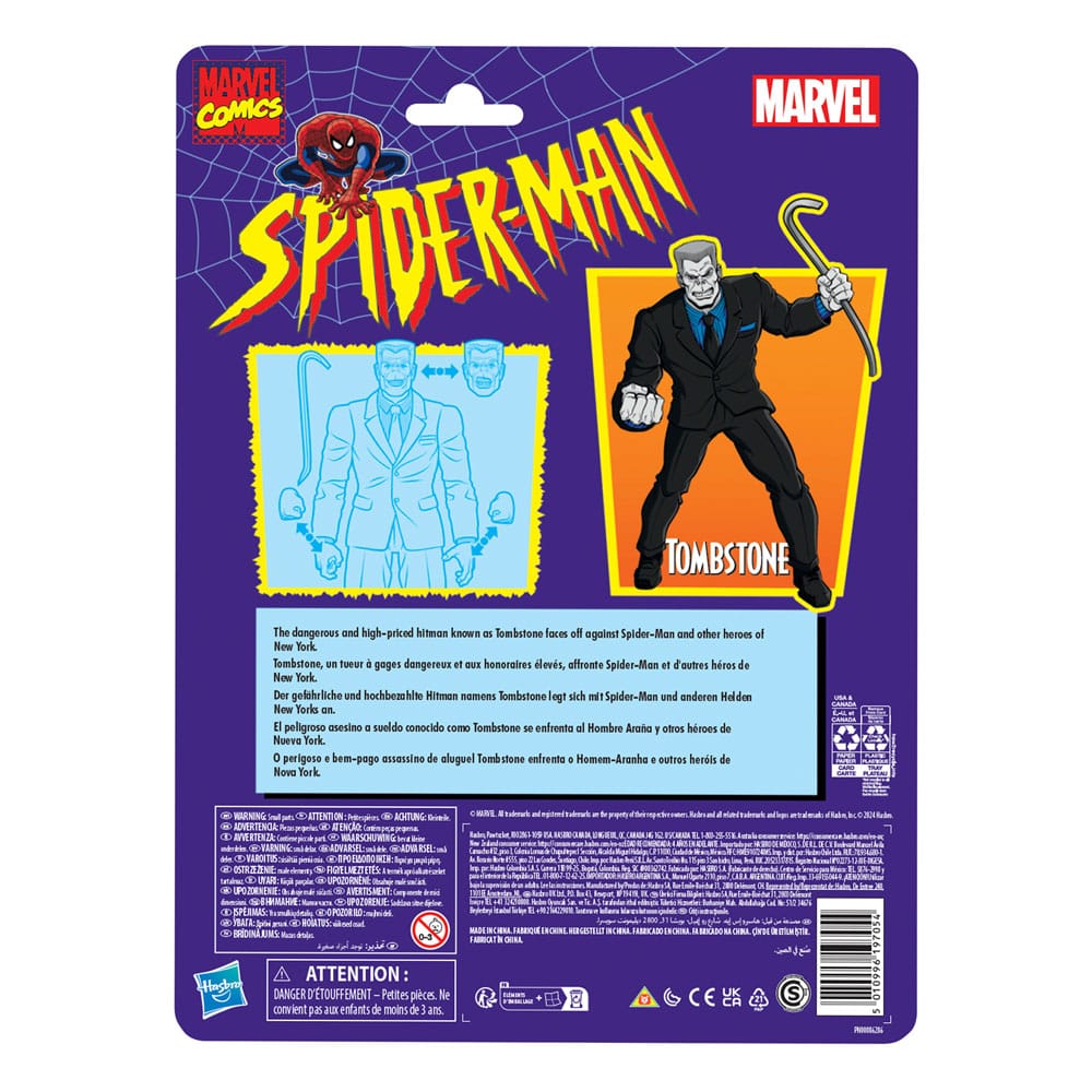 Spider-Man Marvel Legends Actionfigur Tombstone 15 cm Image 3
