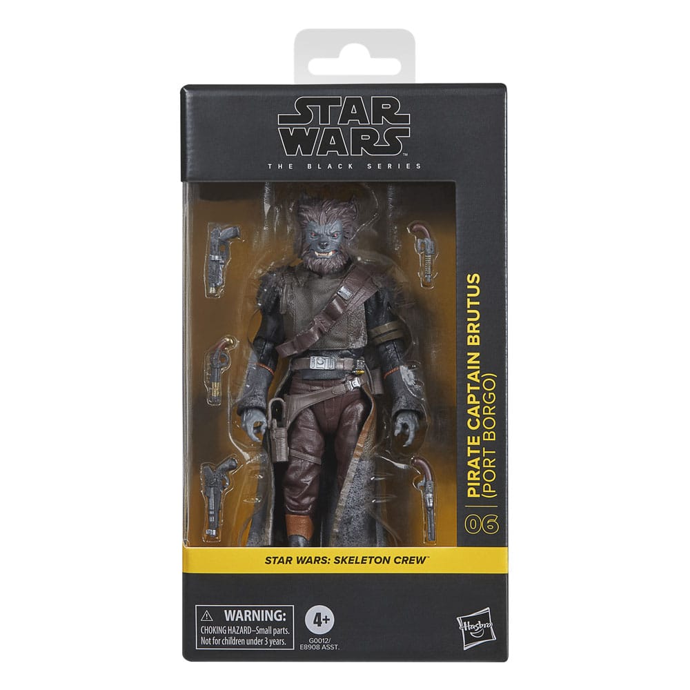 Star Wars: Skeleton Crew Black Series Actionfigur Pirate Capitaine Brutus (Port Borgo) 15 cm Image 2