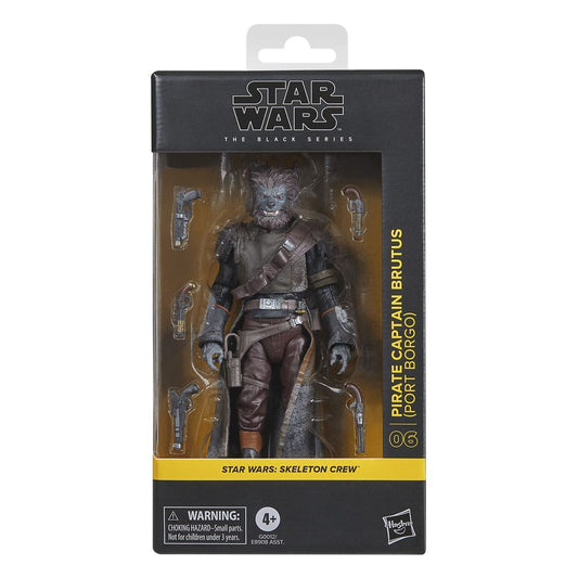 Star Wars: Skeleton Crew Black Series Actionfigur Pirate Capitaine Brutus (Port Borgo) 15 cm Image 2
