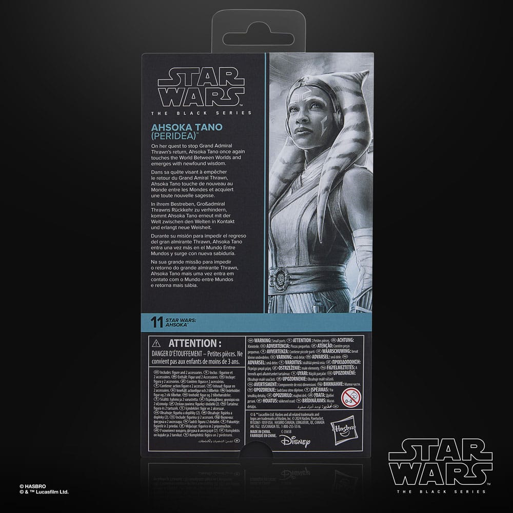 Star Wars: The Mandalorian Black Series Actionfigur Ahsoka Tano (Peridea) 15 cm Image 6