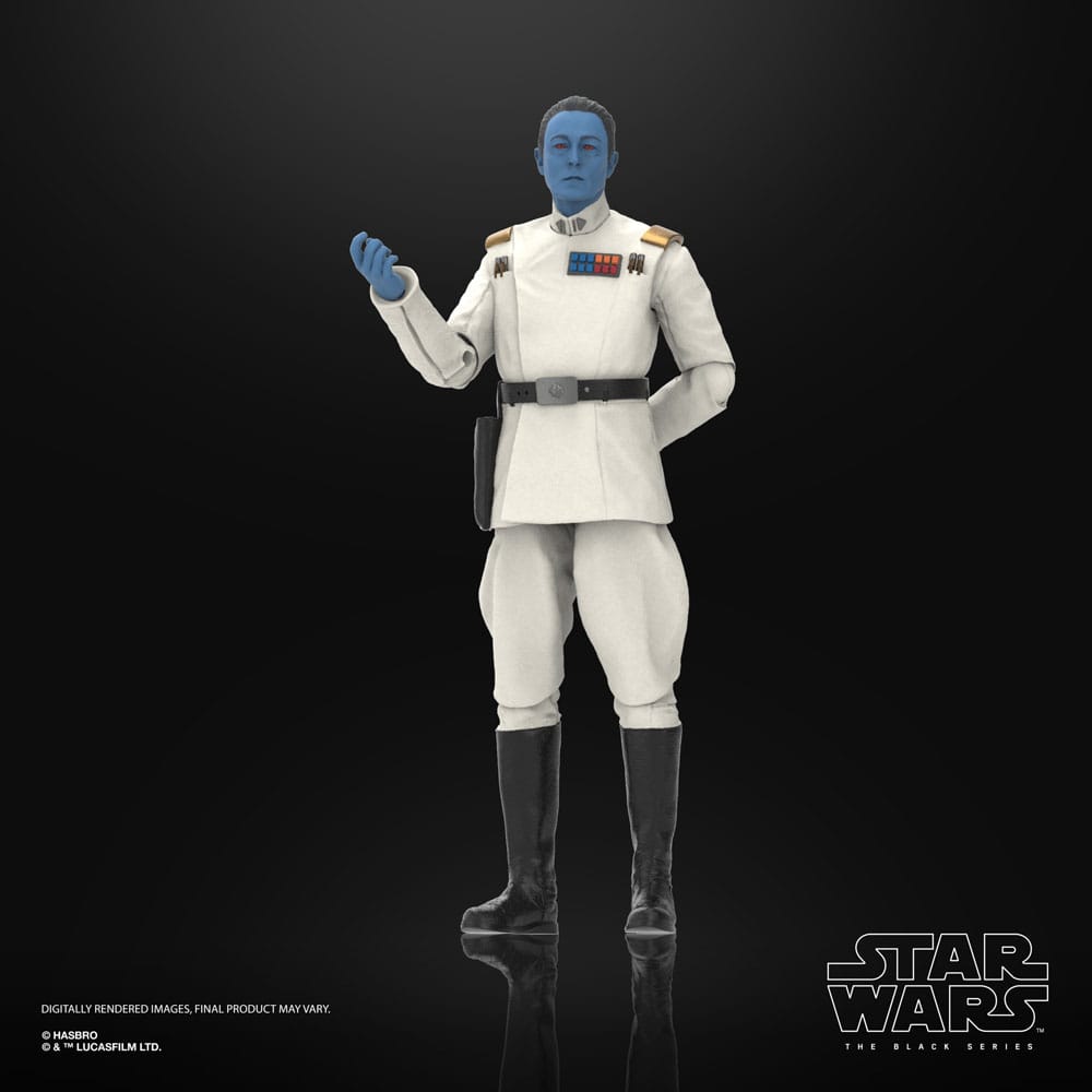 Star Wars: Ahsoka Black Series Actionfigur Grand Admiral Thrawn 15 cm Image 3