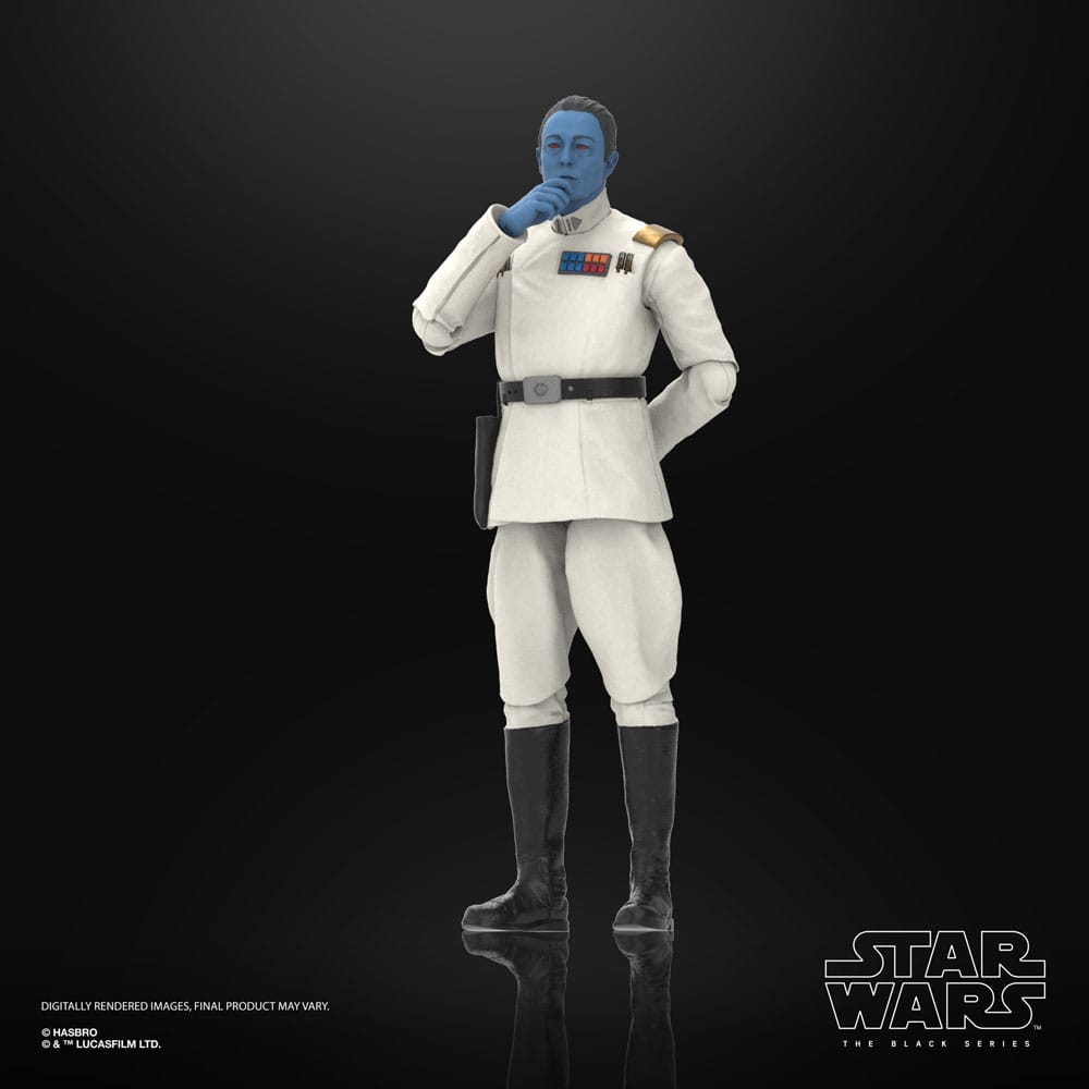 Star Wars: Ahsoka Black Series Actionfigur Grand Admiral Thrawn 15 cm Image 4