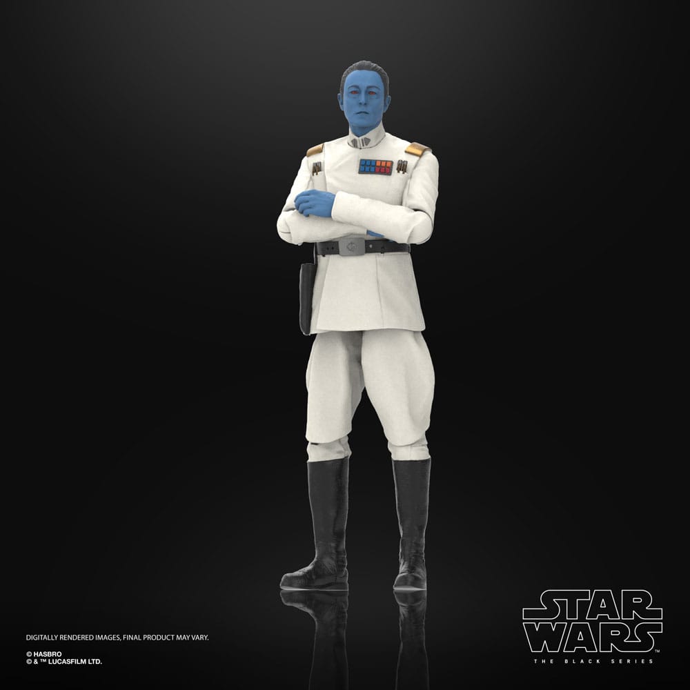 Star Wars: Ahsoka Black Series Actionfigur Grand Admiral Thrawn 15 cm Image 6