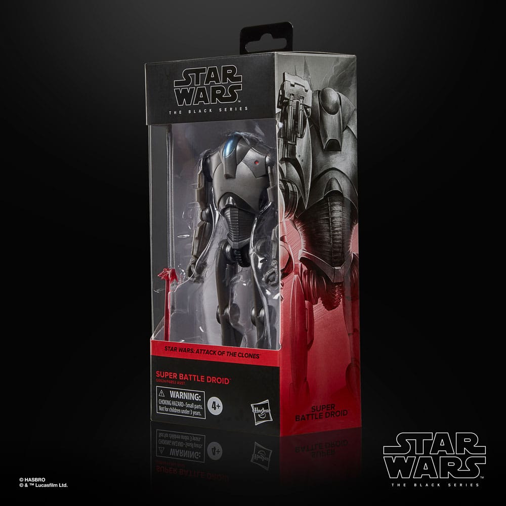 Star Wars Episode II Black Series Actionfigur Super Battle Droid 15 cm Image 4