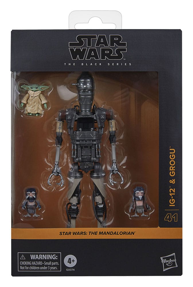 Star Wars: The Mandalorian Black Series Actionfiguren 2er-Pack IG-12 & Grogu 15 cm Image 3