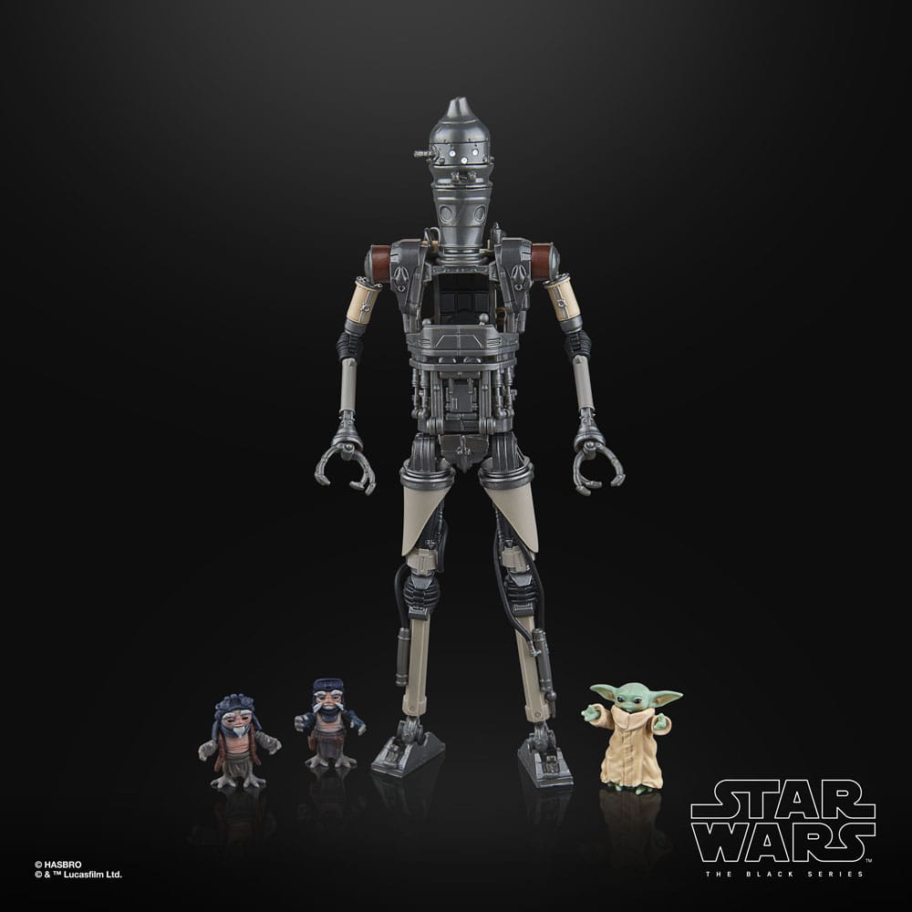 Star Wars: The Mandalorian Black Series Actionfiguren 2er-Pack IG-12 & Grogu 15 cm Image 8