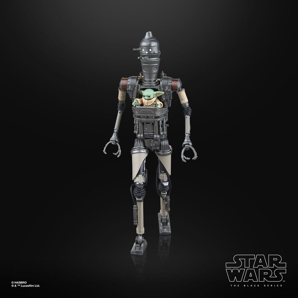 Star Wars: The Mandalorian Black Series Actionfiguren 2er-Pack IG-12 & Grogu 15 cm Image 10