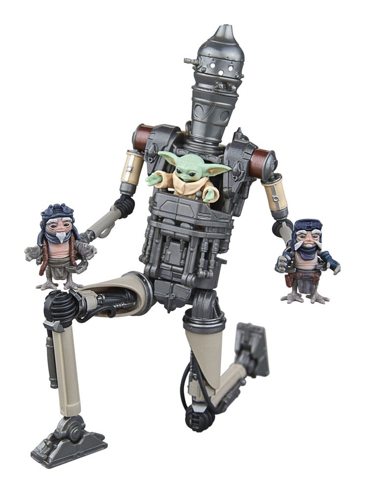Star Wars: The Mandalorian Black Series Actionfiguren 2er-Pack IG-12 & Grogu 15 cm Image 12
