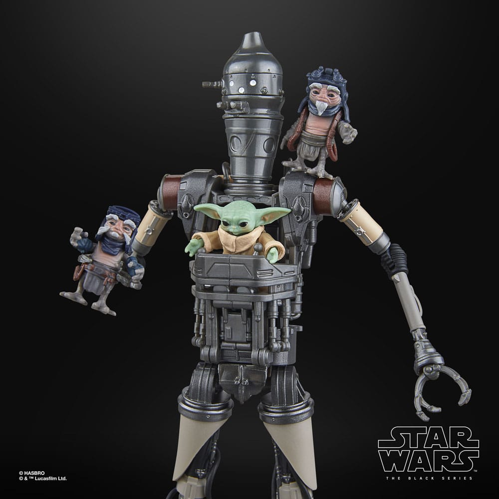 Star Wars: The Mandalorian Black Series Actionfiguren 2er-Pack IG-12 & Grogu 15 cm Image 13
