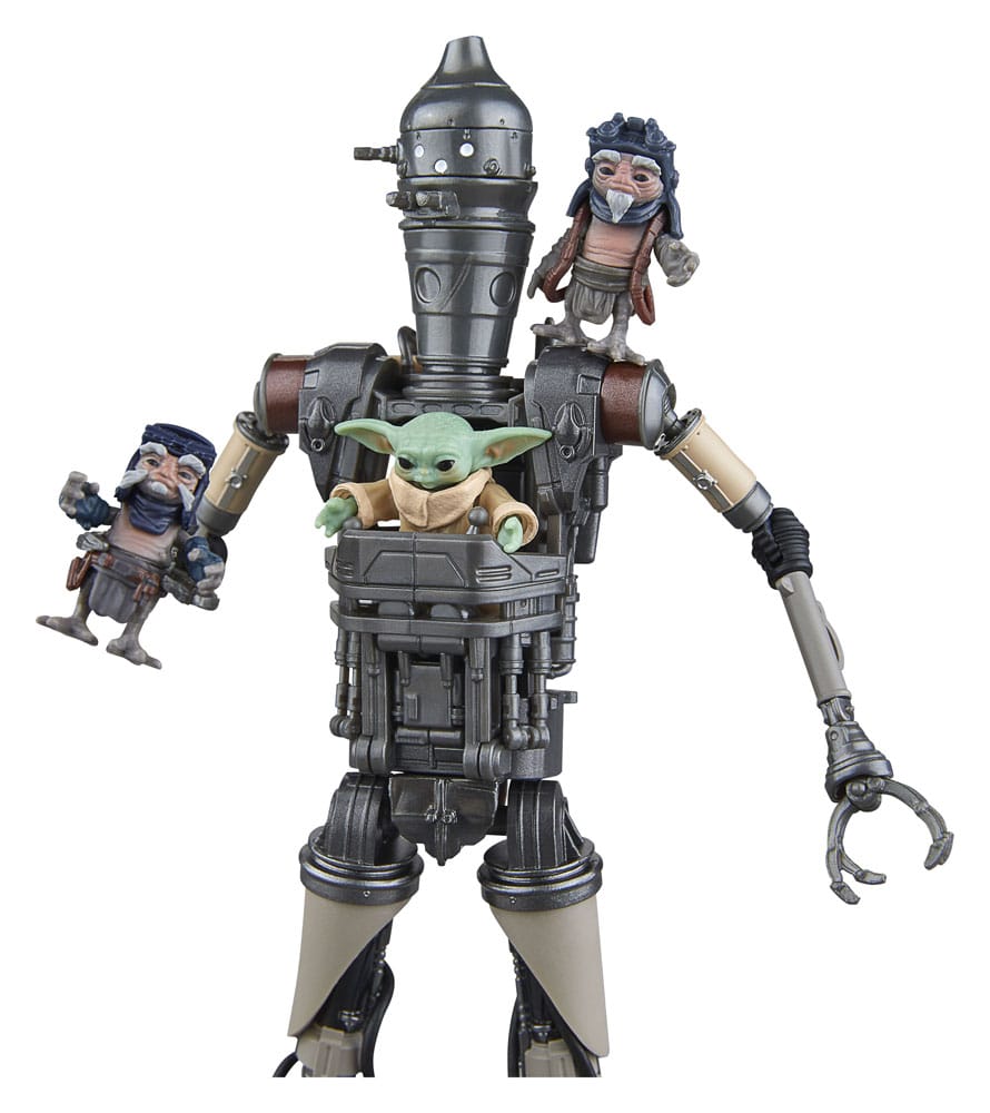 Star Wars: The Mandalorian Black Series Actionfiguren 2er-Pack IG-12 & Grogu 15 cm Image 14