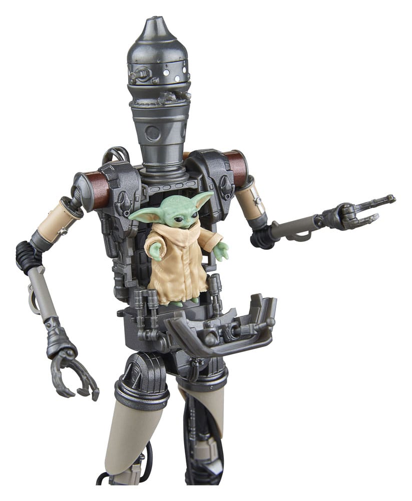 Star Wars: The Mandalorian Black Series Actionfiguren 2er-Pack IG-12 & Grogu 15 cm Image 16