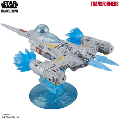 Star Wars x Transformers Actionfigur The Mandalorian / N-1 Starfighter 19 cm Image 5