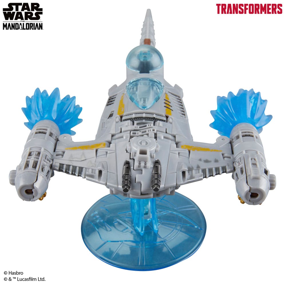 Star Wars x Transformers Actionfigur The Mandalorian / N-1 Starfighter 19 cm Image 7