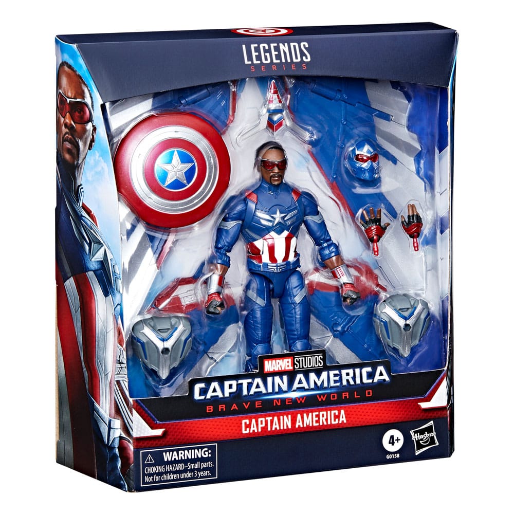 Captain America: Brave New World Marvel Legends Actionfigur Captain America 15 cm Image 8