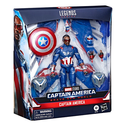 Captain America: Brave New World Marvel Legends Actionfigur Captain America 15 cm Image 8