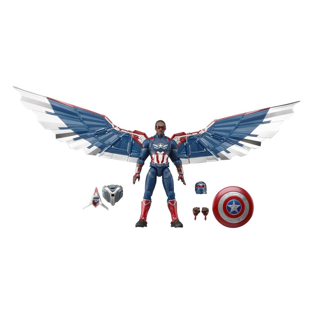 Captain America: Brave New World Marvel Legends Actionfigur Captain America 15 cm Image 9