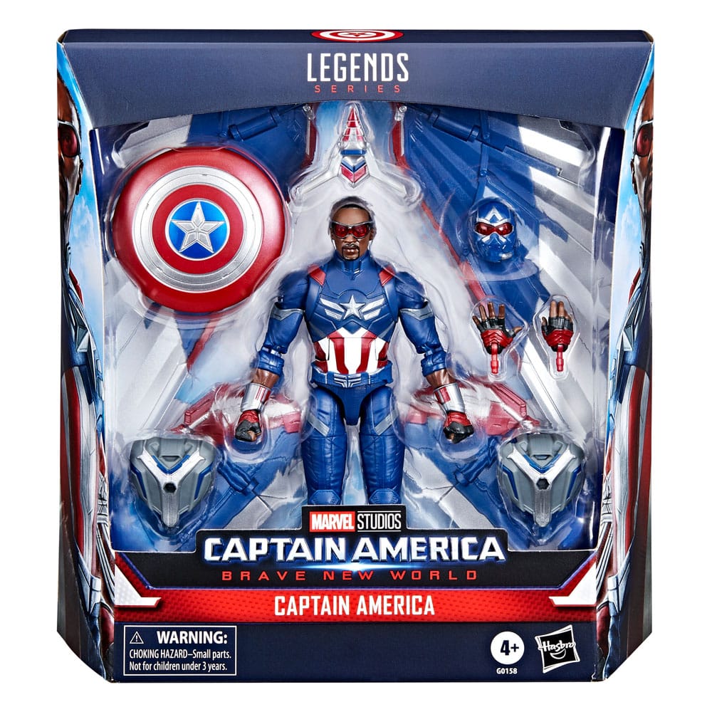 Captain America: Brave New World Marvel Legends Actionfigur Captain America 15 cm Image 10