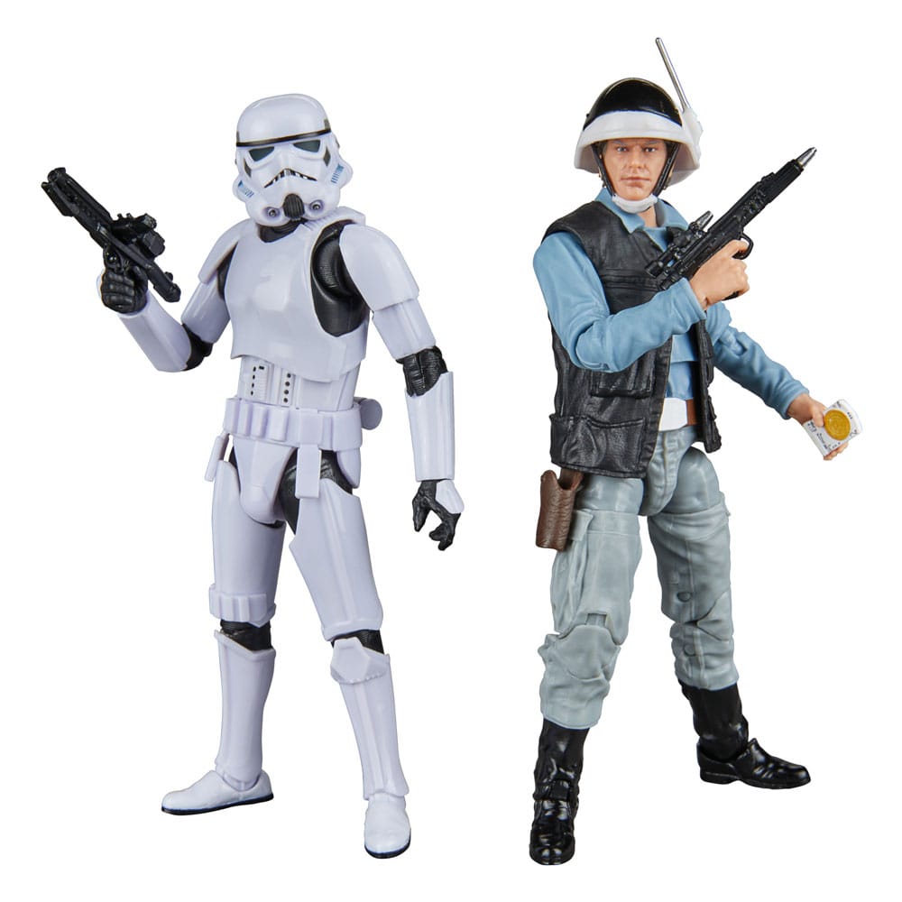 Star Wars Episode IV Black Series Actionfiguren 2er-Pack Rebel Trooper & Stormtrooper 15 cm Image 1