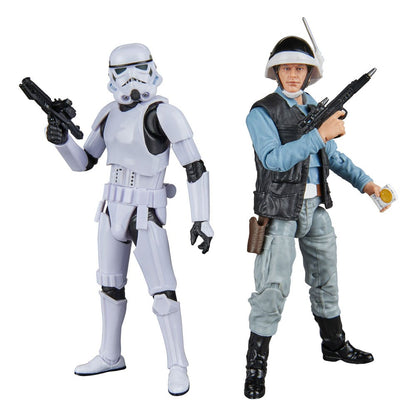 Star Wars Episode IV Black Series Actionfiguren 2er-Pack Rebel Trooper & Stormtrooper 15 cm Image 1