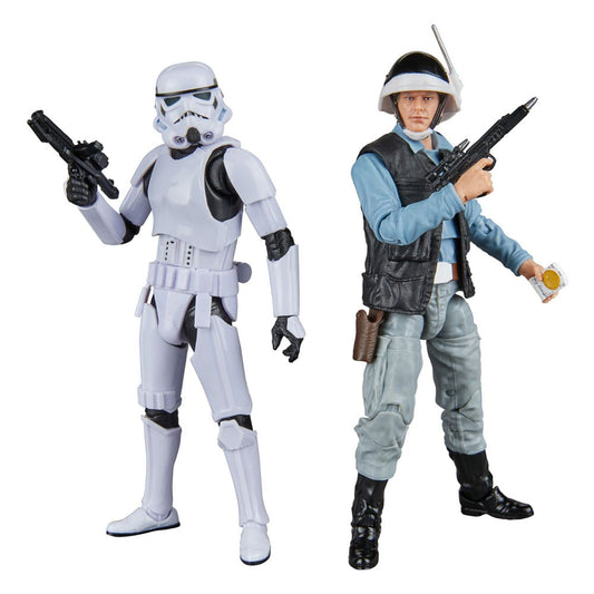 Star Wars Episode IV Black Series Actionfiguren 2er-Pack Rebel Trooper & Stormtrooper 15 cm Image 1
