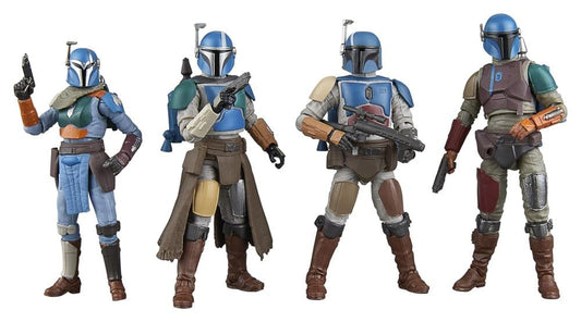 Star Wars The Mandalorian Vintage Collection Actionfiguren 4er-Pack Mandalorian Shriek-Hawk 10 cm Image 1