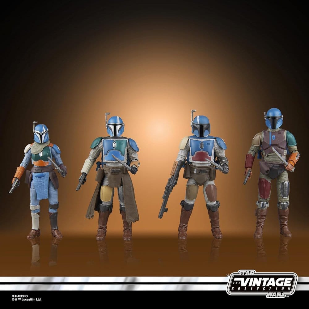 Star Wars The Mandalorian Vintage Collection Actionfiguren 4er-Pack Mandalorian Shriek-Hawk 10 cm Image 6