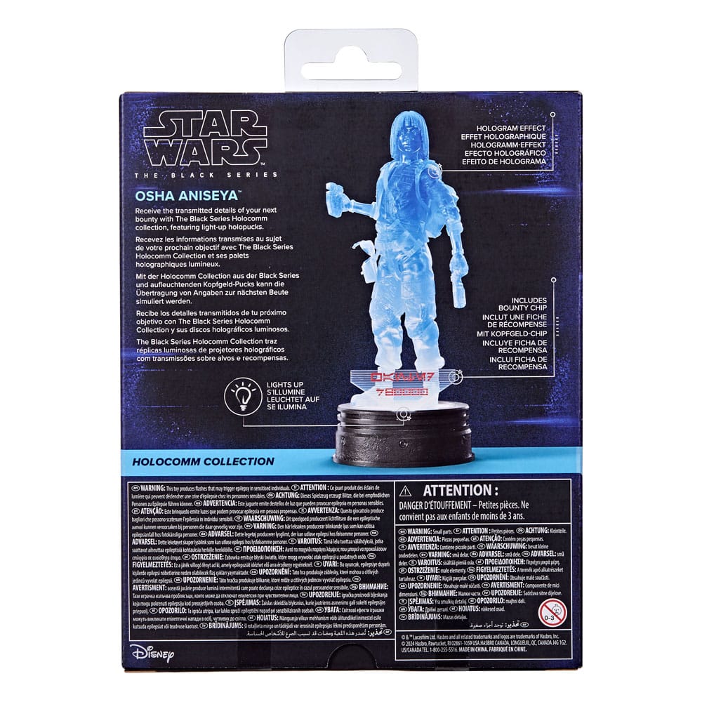 Star Wars Black Series Holocomm Collection Actionfigur Osha Aniseya 15 cm Image 2