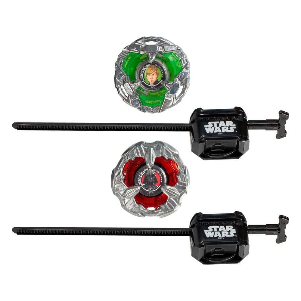 Beyblade X und Star Wars Collab Luke Skywalker 4-80B vs. Darth Vader 4-60B Image 1