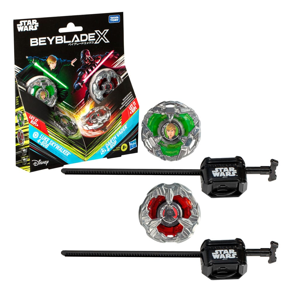 Beyblade X und Star Wars Collab Luke Skywalker 4-80B vs. Darth Vader 4-60B Image 3