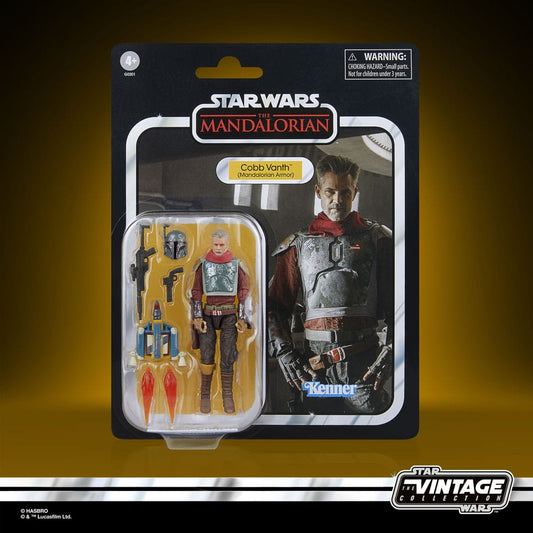 Star Wars: The Mandalorian Vintage Collection Actionfigur Cobb Vanth (Mandalorian Armor) 10 cm Image 2