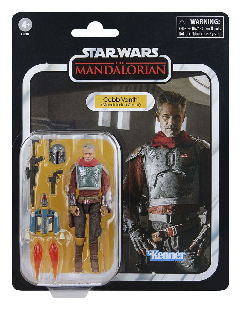 Star Wars: The Mandalorian Vintage Collection Actionfigur Cobb Vanth (Mandalorian Armor) 10 cm Image 3