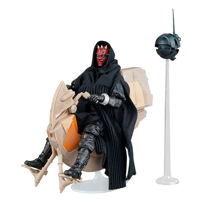 Star Wars Episode I Black Series Fahrzeug mit Actionfigur Darth Maul & Sith Speeder 25th Anniversary Image 1