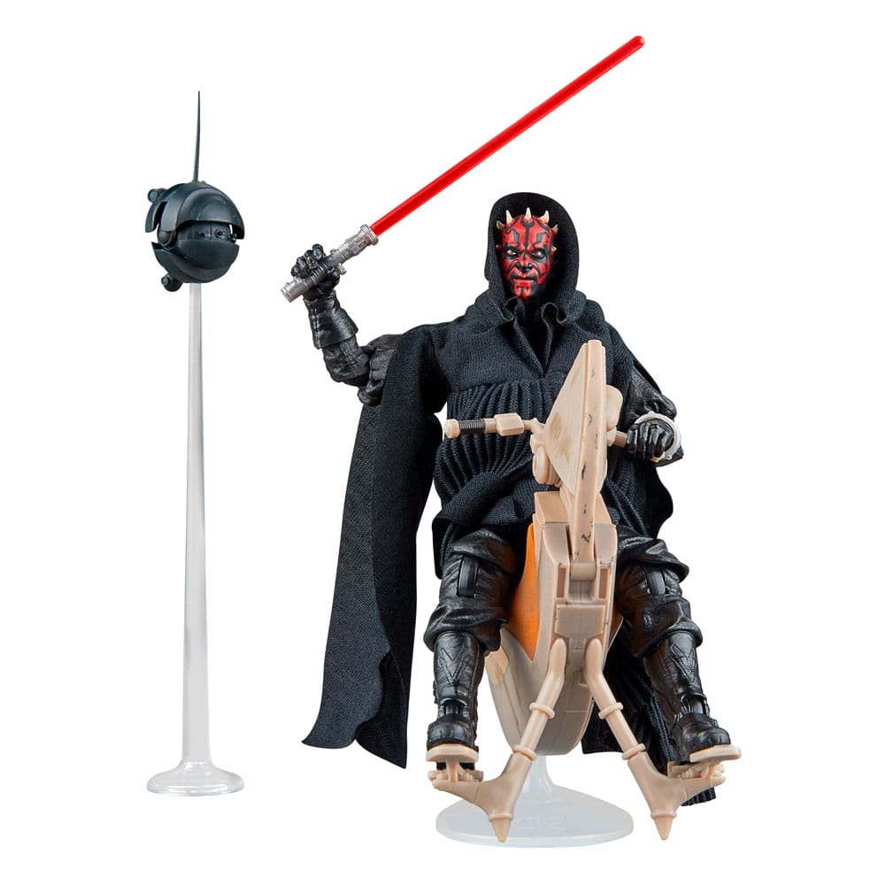Star Wars Episode I Black Series Fahrzeug mit Actionfigur Darth Maul & Sith Speeder 25th Anniversary Image 7