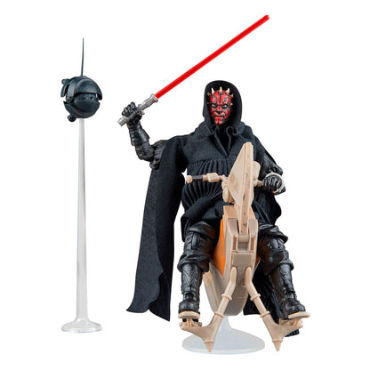 Star Wars Episode I Black Series Fahrzeug mit Actionfigur Darth Maul & Sith Speeder 25th Anniversary Image 7