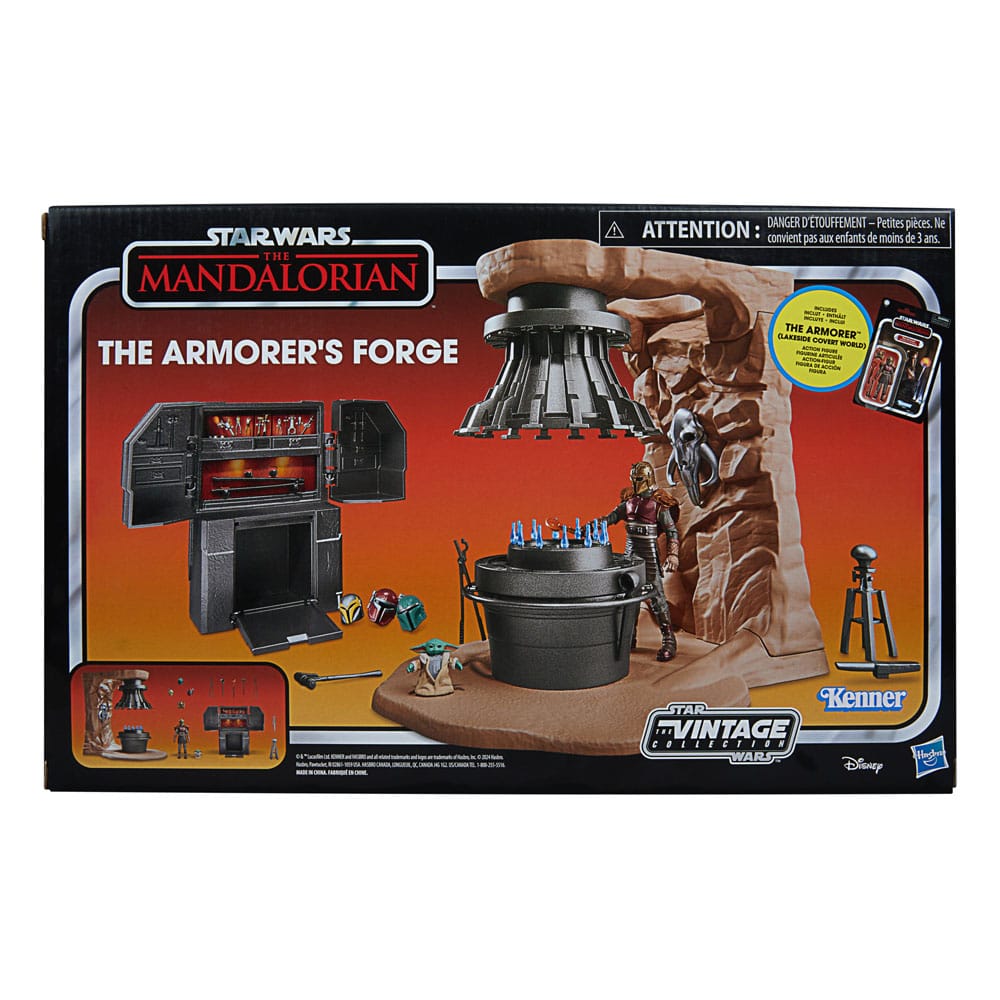 Star Wars The Mandalorian Vintage Collection The Armorer's Forge mit The Armorer (Lakeside Covert World) Image 2