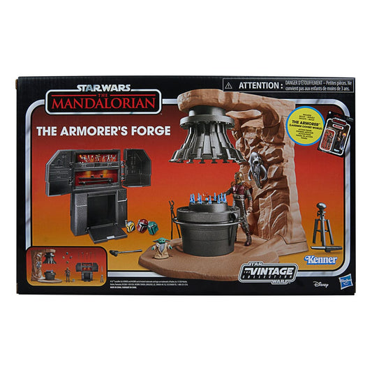 Star Wars The Mandalorian Vintage Collection The Armorer's Forge mit The Armorer (Lakeside Covert World) Image 2