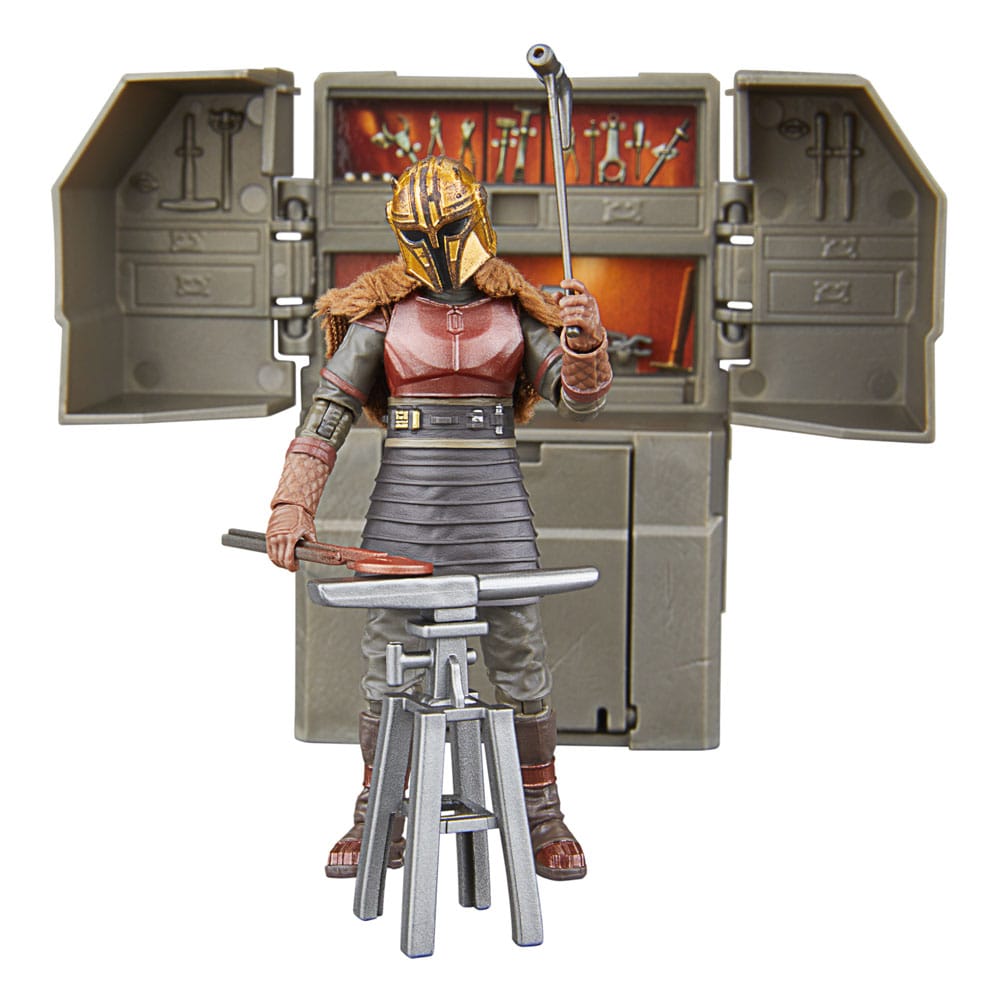Star Wars The Mandalorian Vintage Collection The Armorer's Forge mit The Armorer (Lakeside Covert World) Image 4