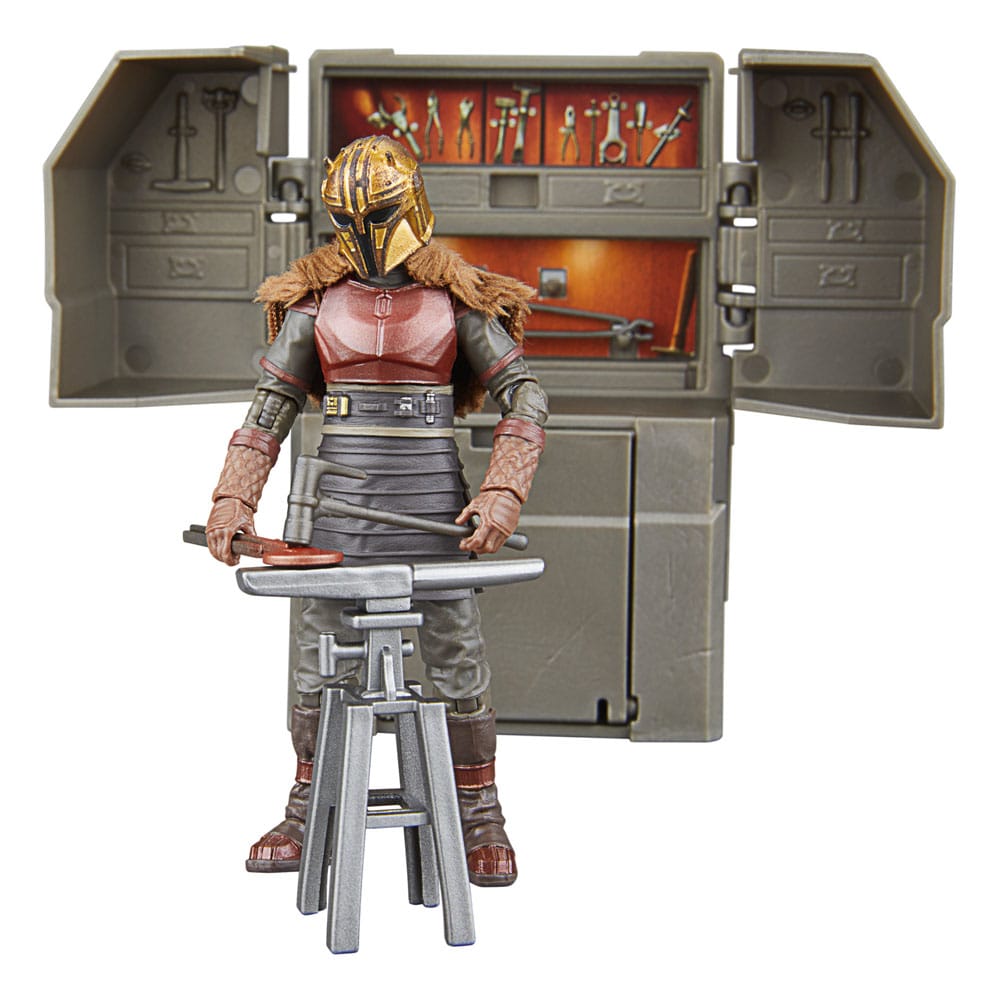 Star Wars The Mandalorian Vintage Collection The Armorer's Forge mit The Armorer (Lakeside Covert World) Image 9