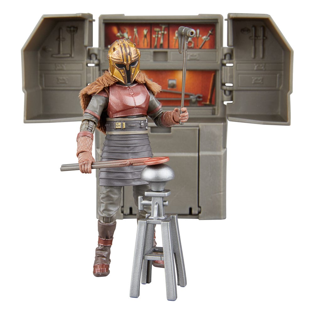 Star Wars The Mandalorian Vintage Collection The Armorer's Forge mit The Armorer (Lakeside Covert World) Image 11