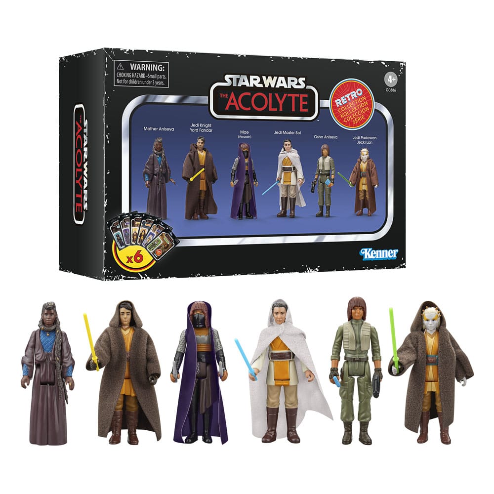 Star Wars: Acolyte Retro Collection Actionfiguren 6er-Pack 10 cm Image 3